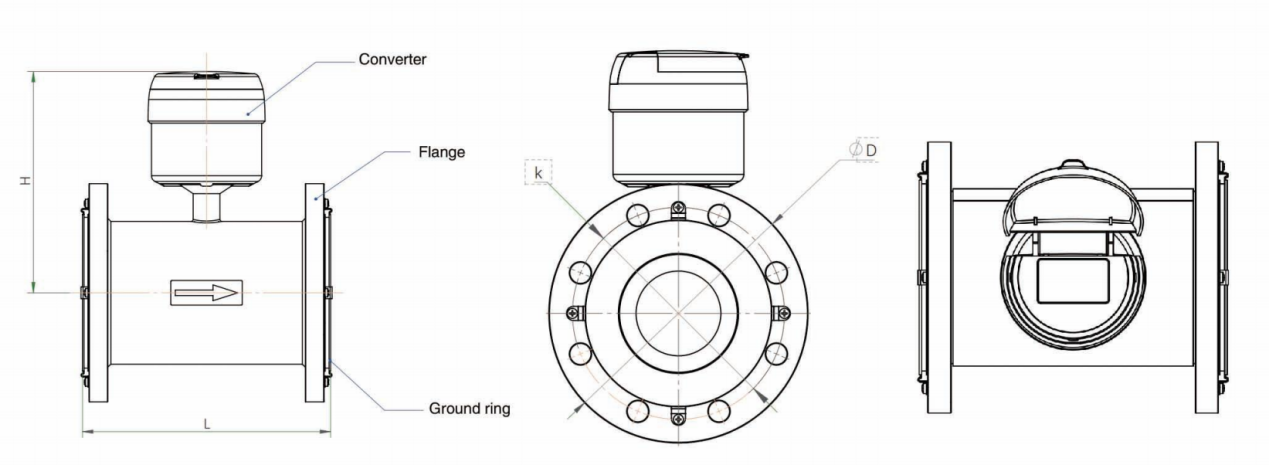 Electromagnetic Water Meter