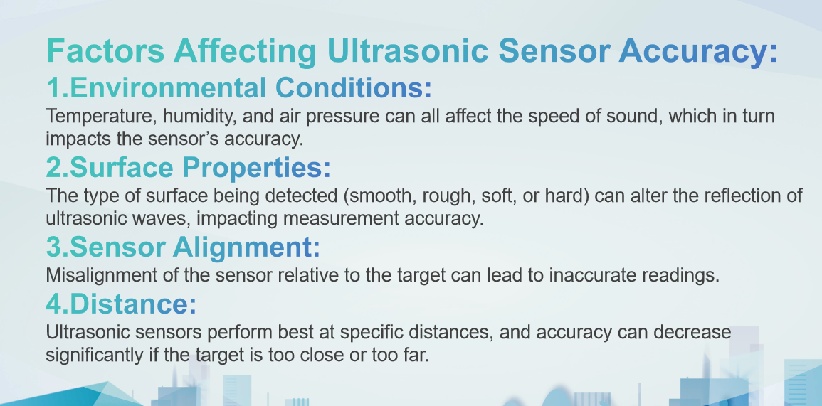 Factors Affecting Ultrasonic Sensor Accuracy