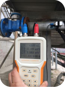 Handheld Ultrasonic Flow Meter应用图(4)