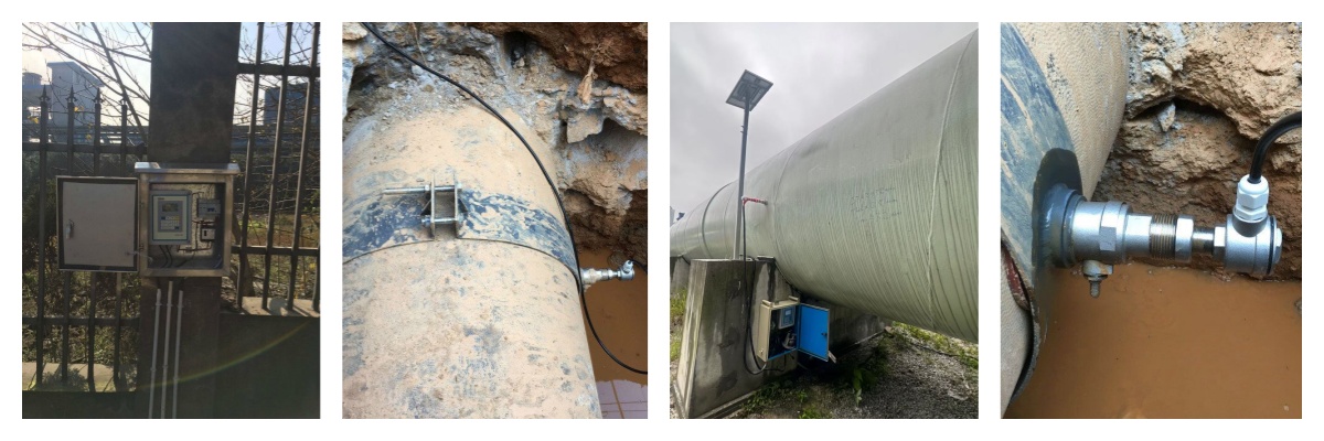 Insertion ultrasonic flowmeter application