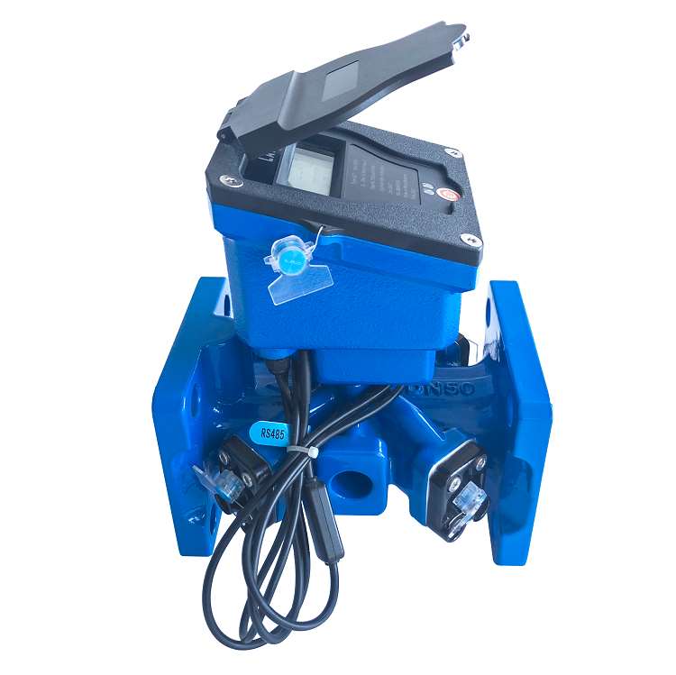 Best DN80 3.6V battery powered two-channel ultrasonic water meter with ...