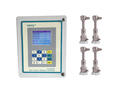 insertion dual channel flow meter